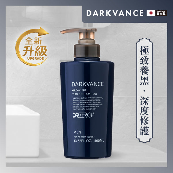 DR ZERO 黑髮再生防脫男士二合一洗髮水