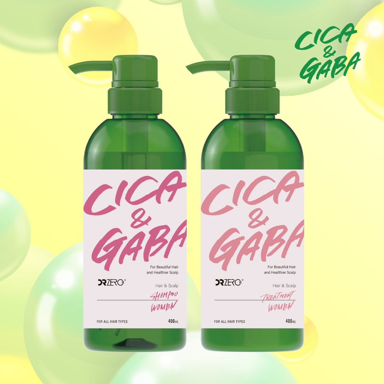 DR ZERO CICA&GABA 女士洗護套裝
